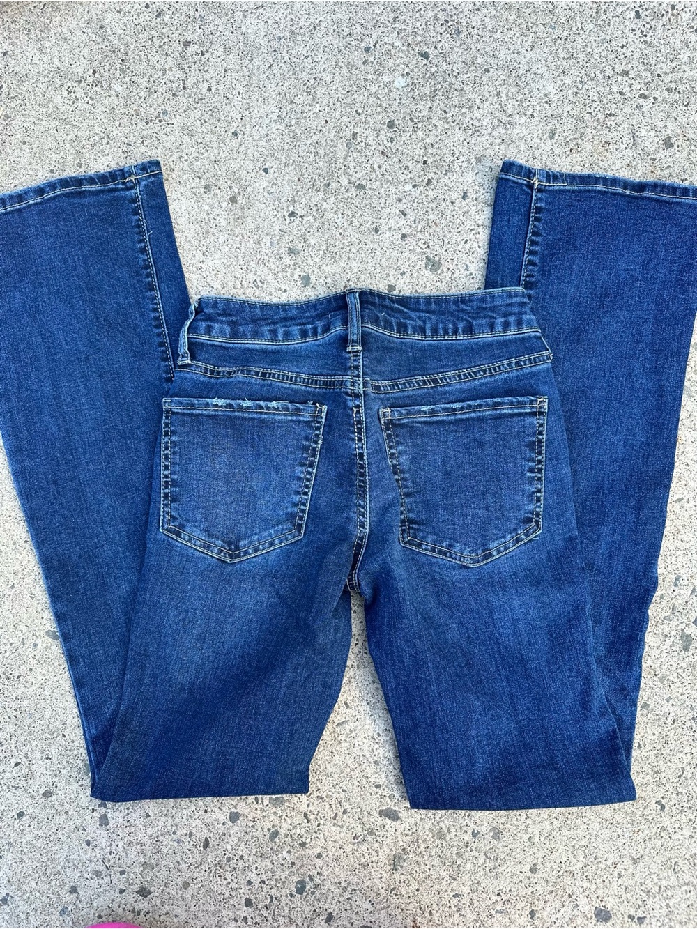 SO Women’s Dark Blue Straight-Leg Jeans
